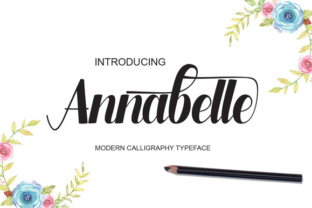 Annabelle Font: Modern Calligraphy for Web Design
