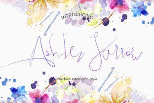 Ashley Jarrow Font: Elegant Script for Web Design