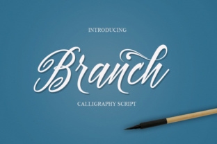 Branch Font: Elevating Web Design with Modern Calligraphy