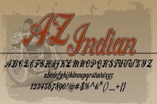 Bringing Retro Charm with AZ Indian Font