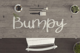 Bumpy: A Hand-Drawn Font for Editorial Charm