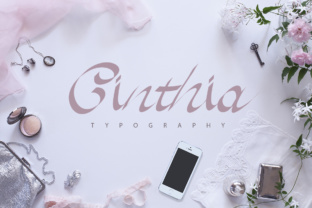 Cinthia: The Elegant Script Font for Stunning Campaigns