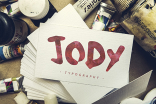 Discover Jody: A Versatile Acrylic-Feel Font for Web Design