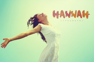 Discovering Hannah: A Water-Paint Font for Creative Branding
