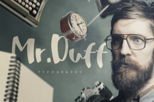 Enhance Your Brand with Mr. Duff: A Smooth Script Font