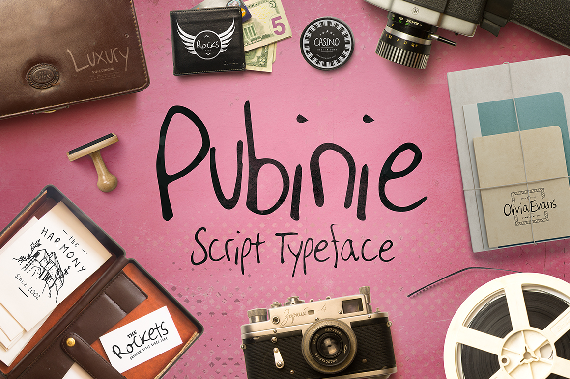 Enhance Your Brand with Pubinie: A Delicate and Clean Font