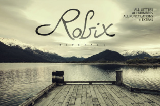 Enhance Your Brand with Robix: A Playful and Unique Font