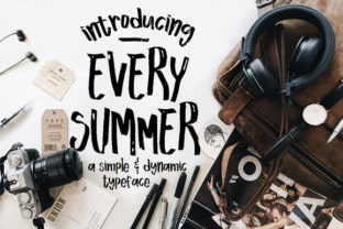Every Summer Font: A Review for Editorial Design