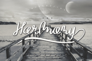 Exploring The Harmony: A Playful Handwritten Font