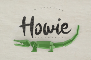 Howie: A Playful Script Font for Engaging Campaigns