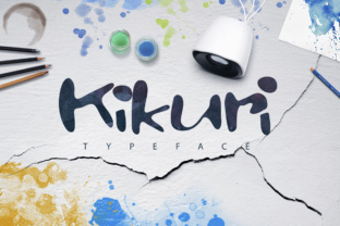Kikuri: A Playful Script Font for Crafters and Creators