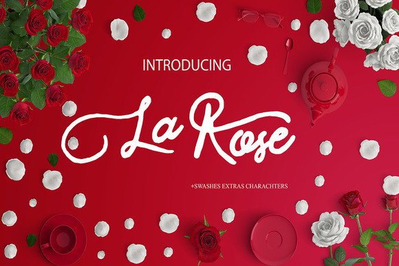 La Rose: The Playful Font for Engaging Campaigns