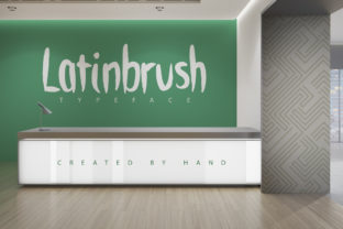 Latinbrush: A Hand-Painted Script Font for Editorial Charm