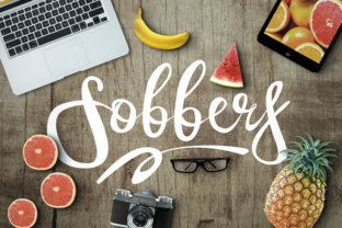 Sobbers Typeface: Adding Vintage Charm to Brand Identity
