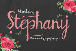 Stephany Font: A Bold Script for Editorial Design
