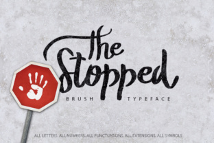 The Stopped: A Versatile Script Amp Font for Web Design
