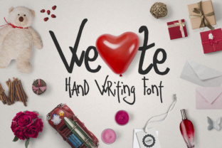 We Font: Adding Handwritten Charm to Maker Designs